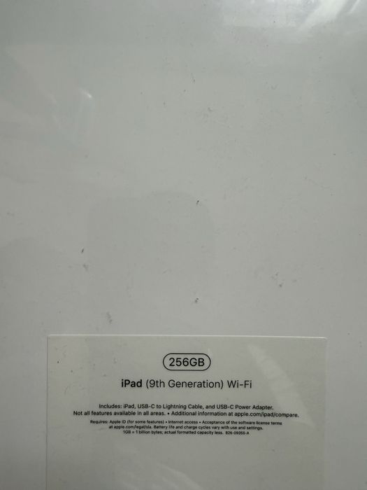 Apple Ipad 9th generation 255gb