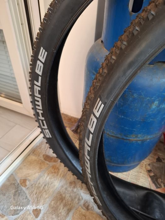 Външни гуми за велосипед Schwalbe един брой Racing Ralph и един брой  Racing Ray