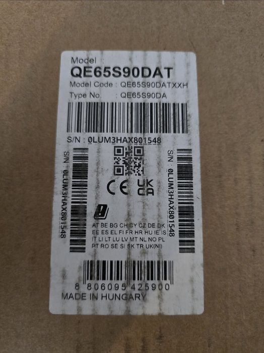 Televizor Smart, QD-OLED, Samsung 65S90D, 163 cm ( model 2024 )