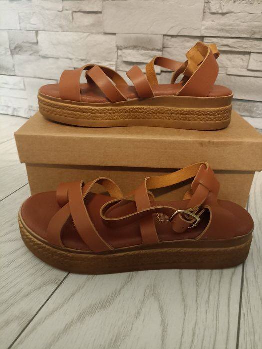 Sandale piele naturală