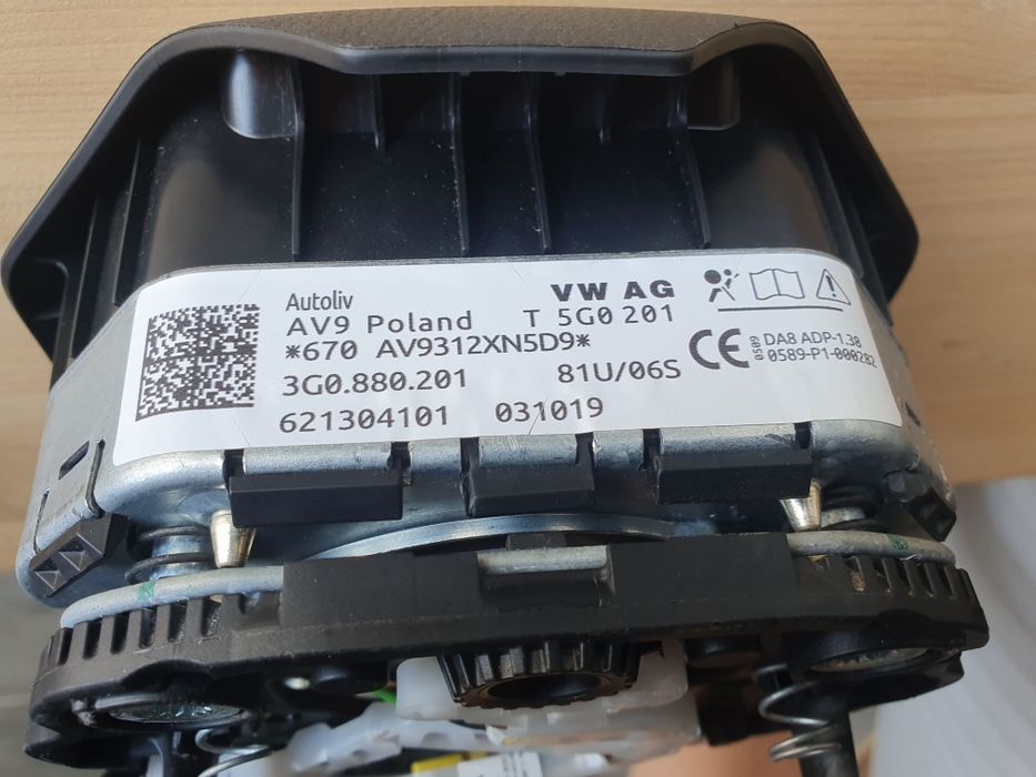 Airbag volan volkswagen vw golf ,  passat 2014-2020 3G0880201