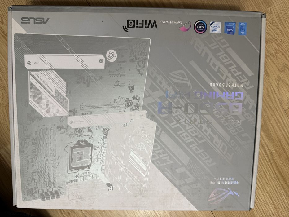 Материнская плата asus rog strix b560a