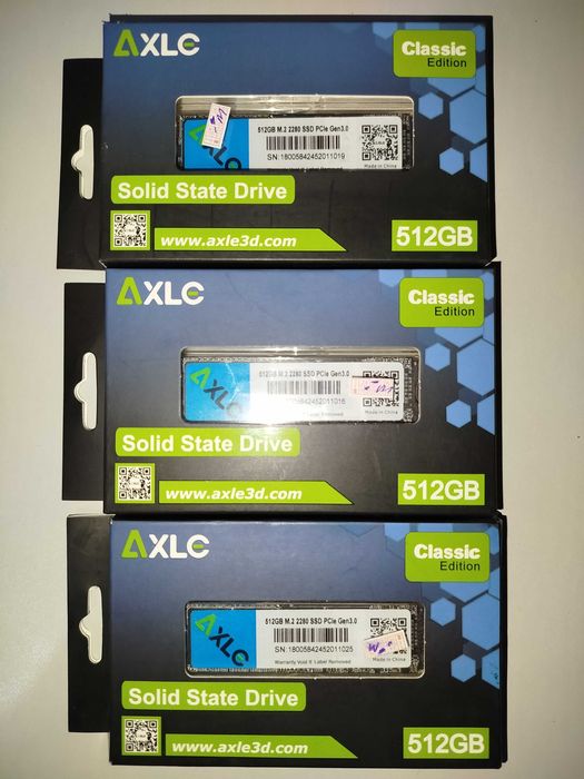 SSD M.2 Axle 512GB NVMe