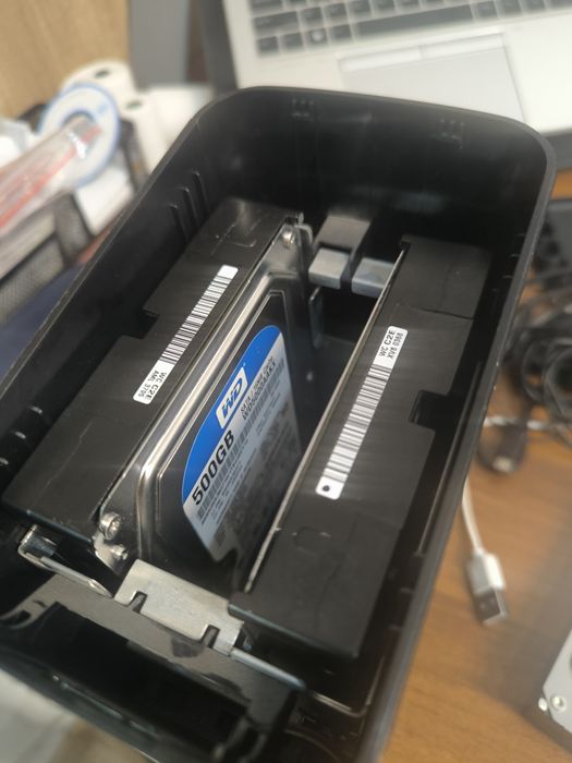 NAS D-Link DNS-320L + 2x500GB WD Blue – мрежово хранилище (2 Bay)