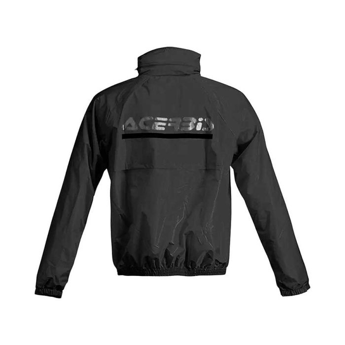 Acerbis Дъждобран Logo Черен от две части високо качество от XS до 3XL