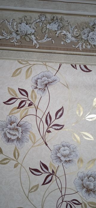 Обои пр-во Белоруссия Новые, слегка рефлёные,экологически дышащие, 2