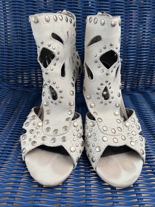 Sandale cu toc Next piele mărimea 37