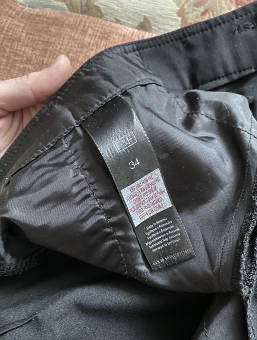 Брюки кшкольные черные