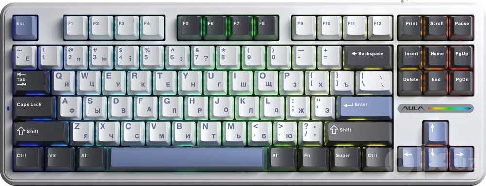 AULA F87 PRO Leobog Greywood V3 Беспроводная механическая клавиатура