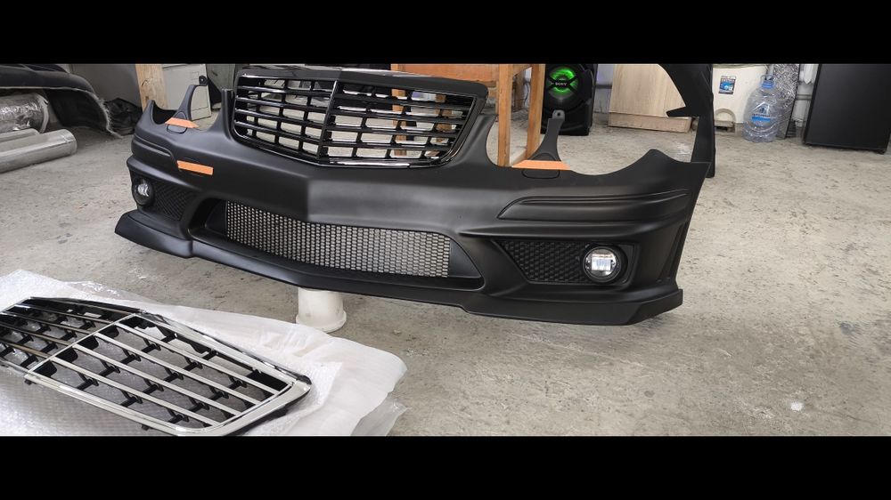 бампер,пороги, спойлера,губы, диффузоры, козырьки на Мерседес w211