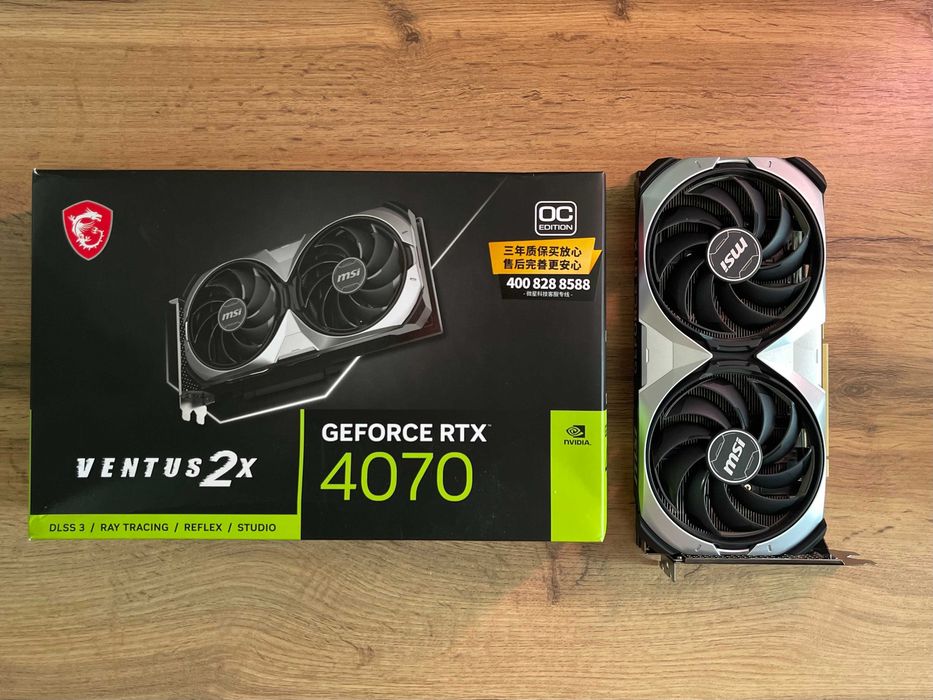 Видеокарта MSI GeForce RTX 4070 VENTUS 2X E 12GB OC