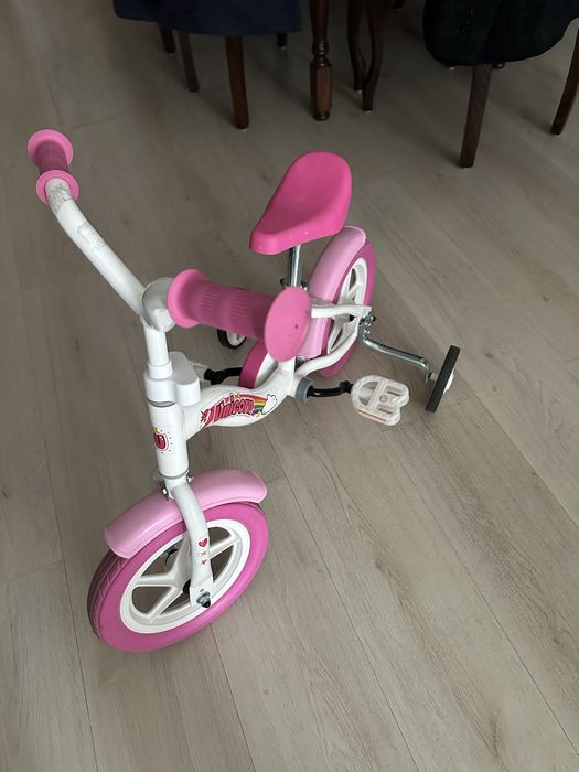 Vand bicicleta copii roz unicorn
