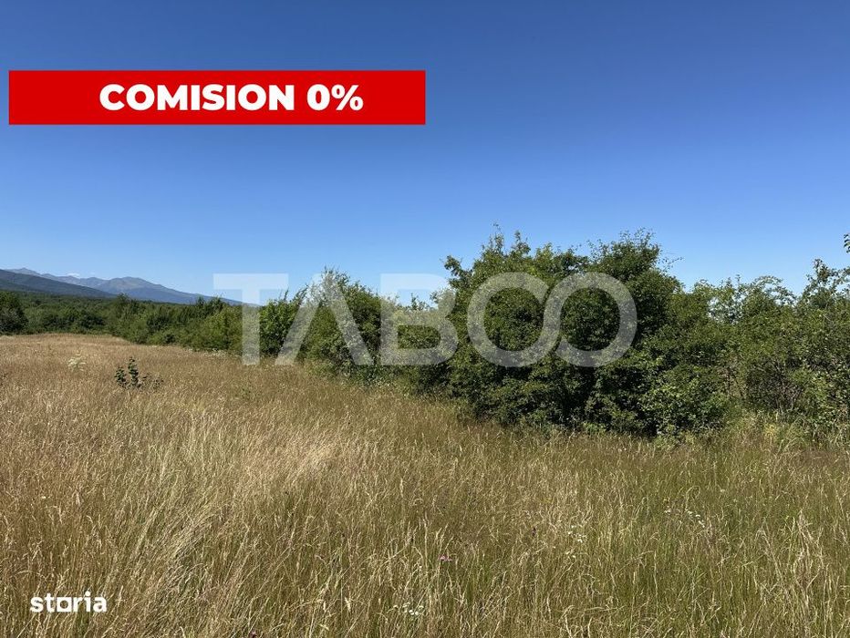 Comision 0% Teren extravilan cu utilitati 2000 mp pe Valea Sebesului