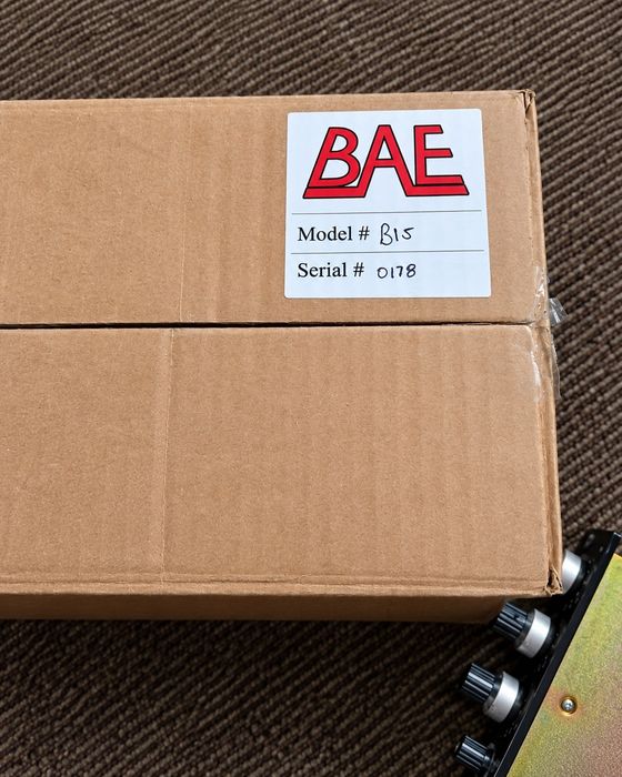 2x BAE Audio B15 – 500 Series 3-Band Analog EQ