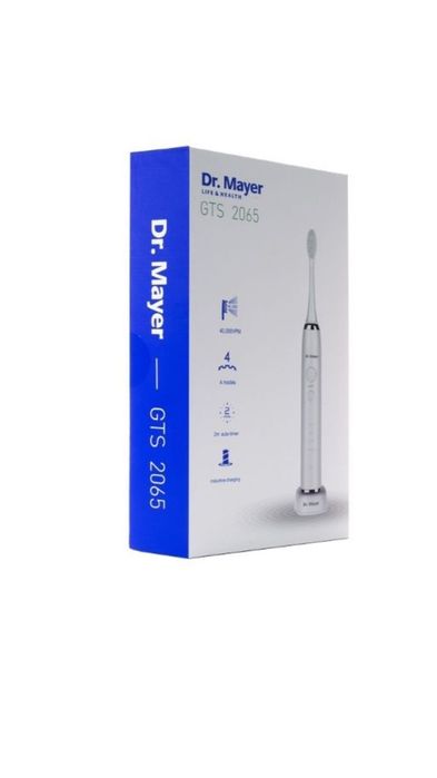 Periuta Sonica Dr. Mayer GTS2065, 40.000 Rpm,4 moduri,2 capete incluse