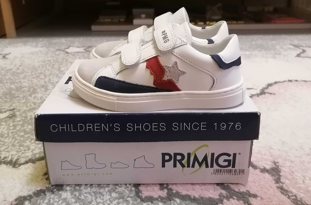 Adidași Primigi, piele naturală