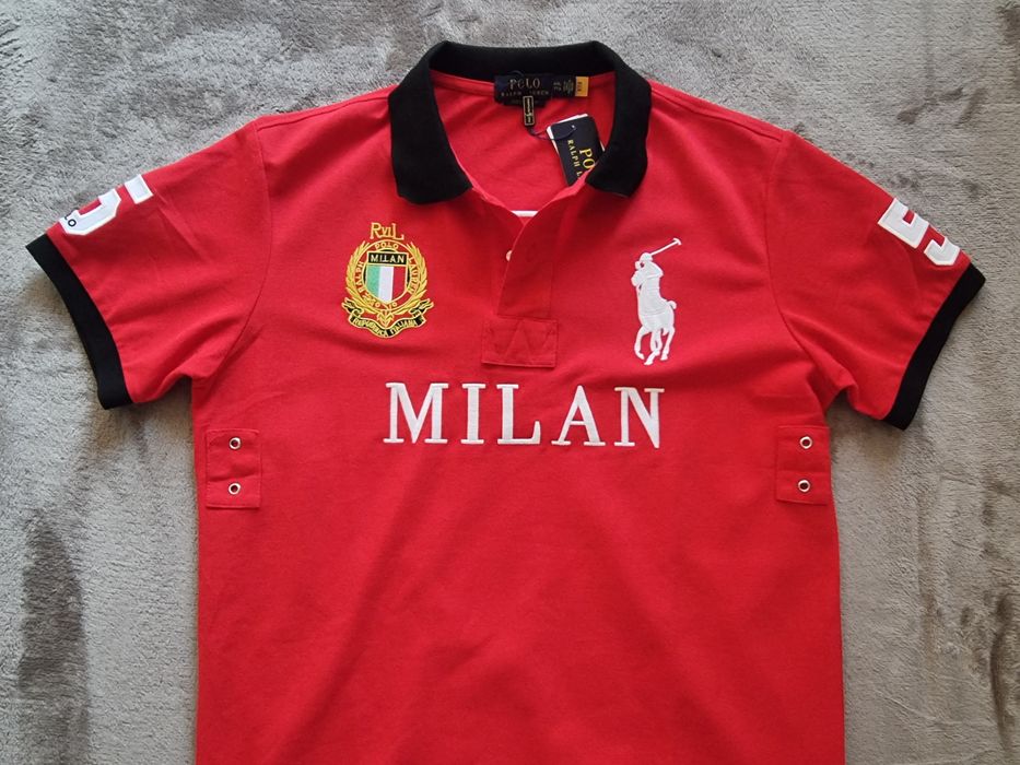 Tricou Polo rosu mărimea L,transport gratuit