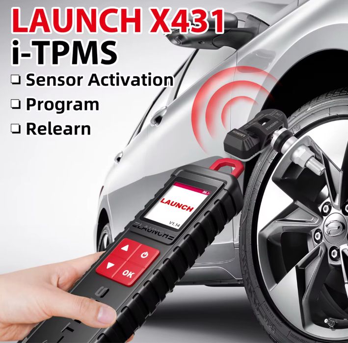 Tester/Diagnoza Launch i-TPMS pentru scris/codat/verificat senzori