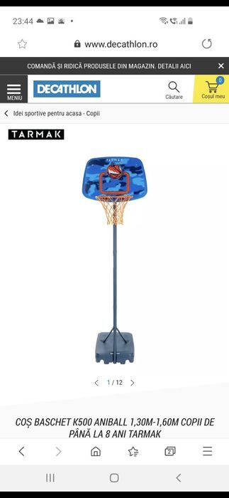 Cos baschet reglabil