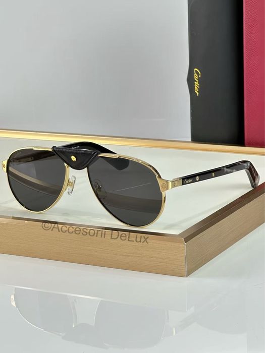 Ochelari de Soare Cartier Aviator [Verificare Colet]Noi Full Box