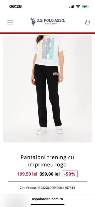 Pantaloni U.S. POLO ASSN
