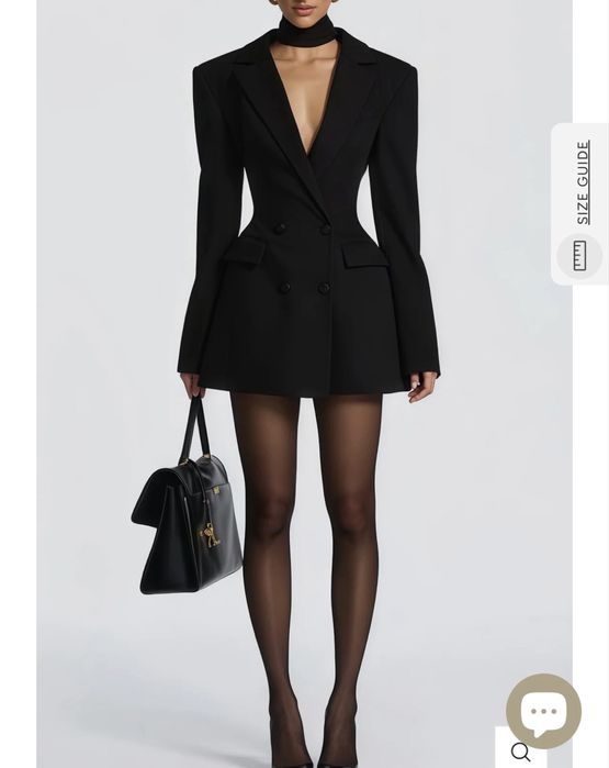 Rochie neagra scurta