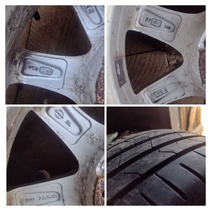 Roți Renault r15 și r16 cu 5x114,3