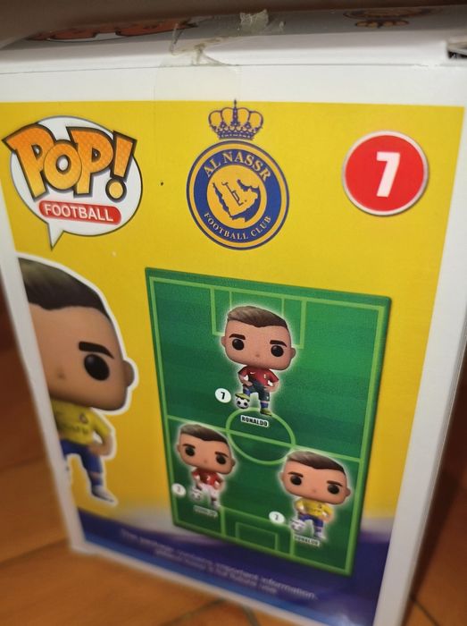 Pop  фигурка на Ronaldo, кутията е запазена