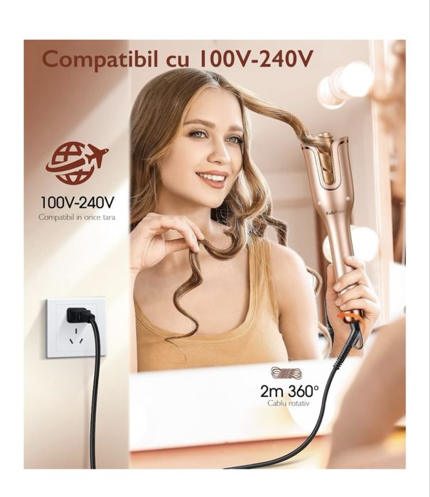 Ondulator automat CurlMaster Pro, ceramic, 4 setari temperatura