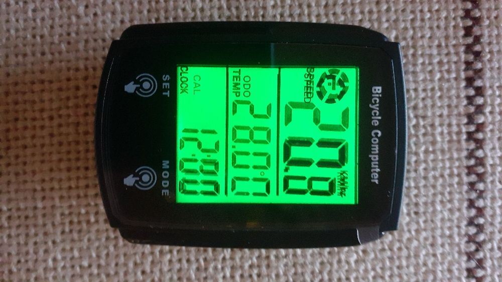 Odometru / kilometraj bicicleta stradă și statică.