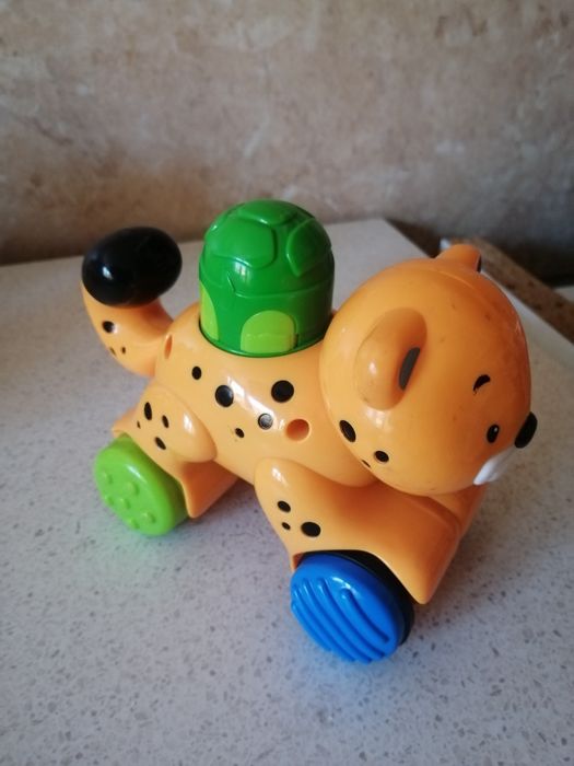 Сет от 3 играчки - котета на колелца за деца над 9 мес - 1г.