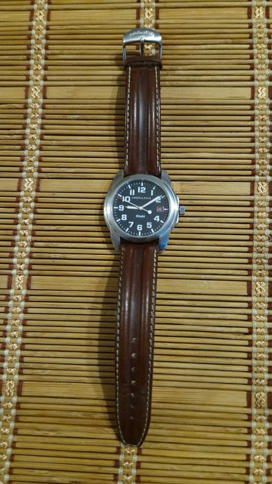 Ceas barbati HAMILTON Khaki quartz,original,stare foarte buna