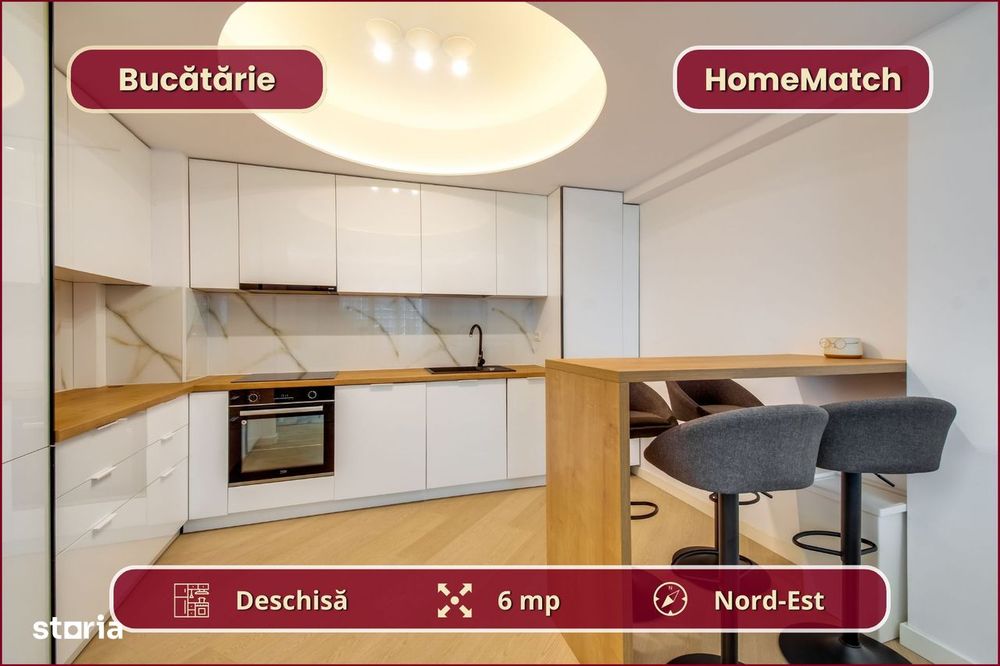 Cortina North || 3 camere || Birou || Investiție || Comision 0%