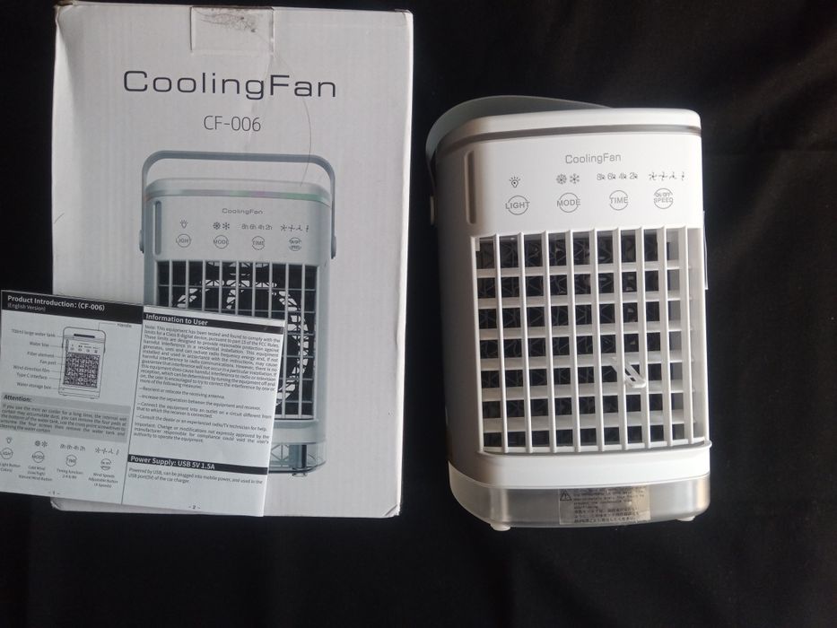 Мини вентилатор охладител