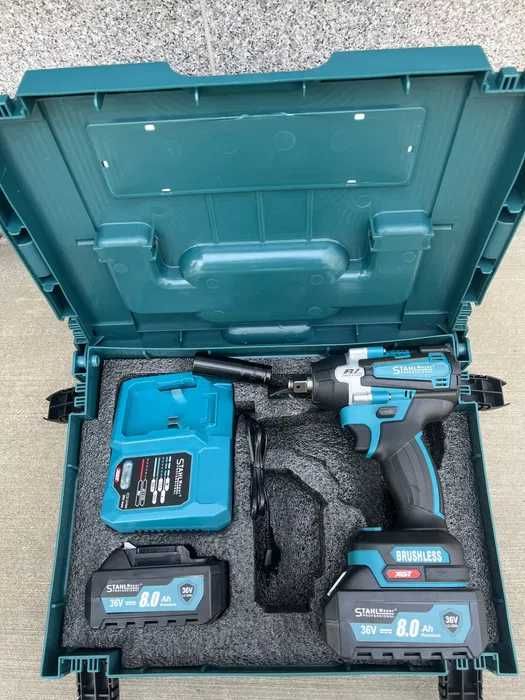 Акумулаторен ударен гайковерт StahLmayer 850nm