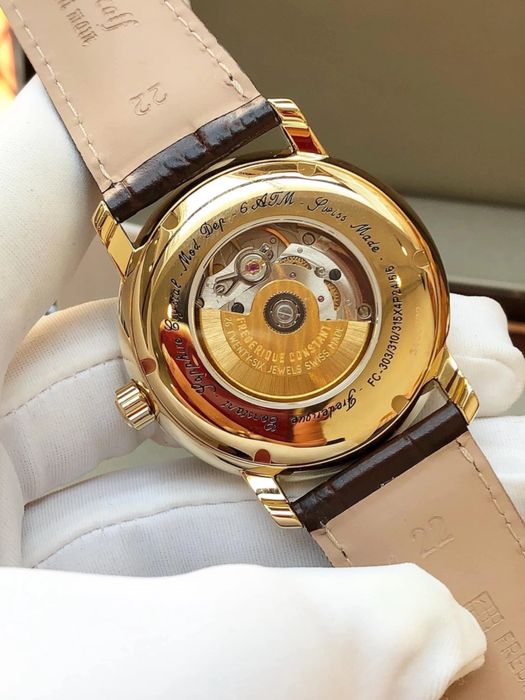 Швейцарские механические часы фирмы Frederique Constant