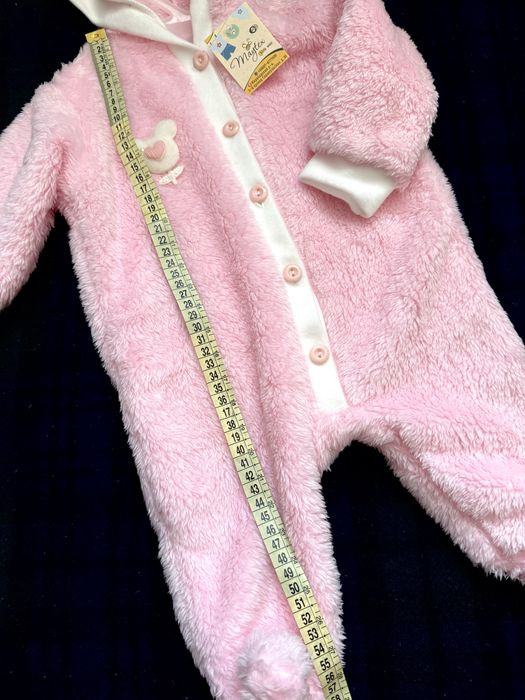 Детский плюшевый комбинезон, 6-9 месяцев