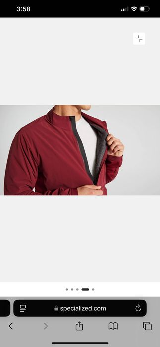 Specialized Мъжко Яке за Колоездене - Ново