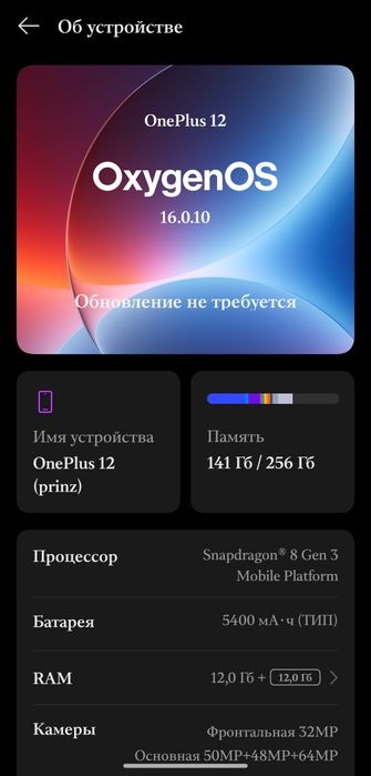 OnePlus 12 глобал