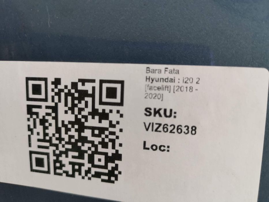 Предна броня Хюндай и20 2 [фейслифт] [ - ] Оригинална и в добро състоя
