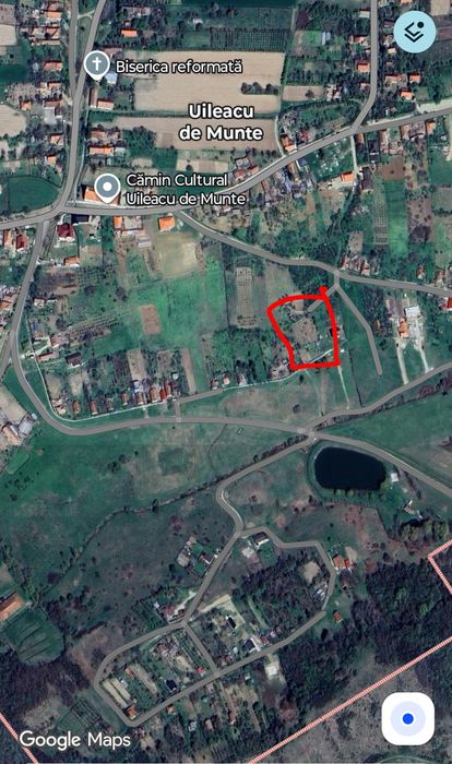 Teren intravilan 1151mp, Paleu, Uileacu de Munte