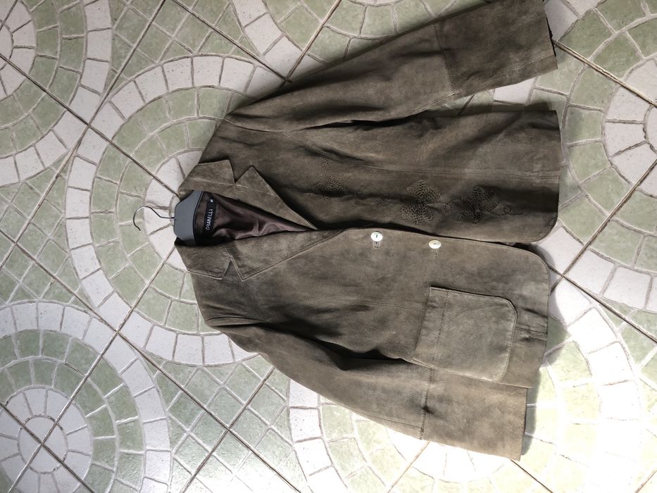 Sacou imitatie piele intoarsa