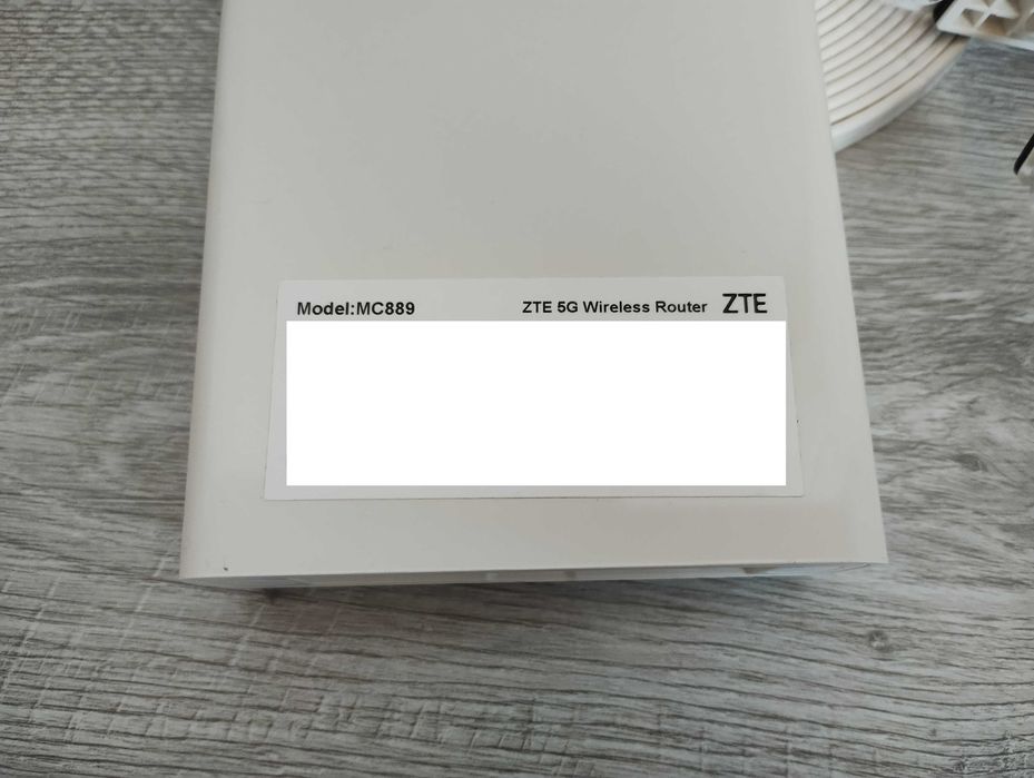 Комплект за 5G интернет ZTE MC889 5G и ZTE H3601P работи с всички оператори