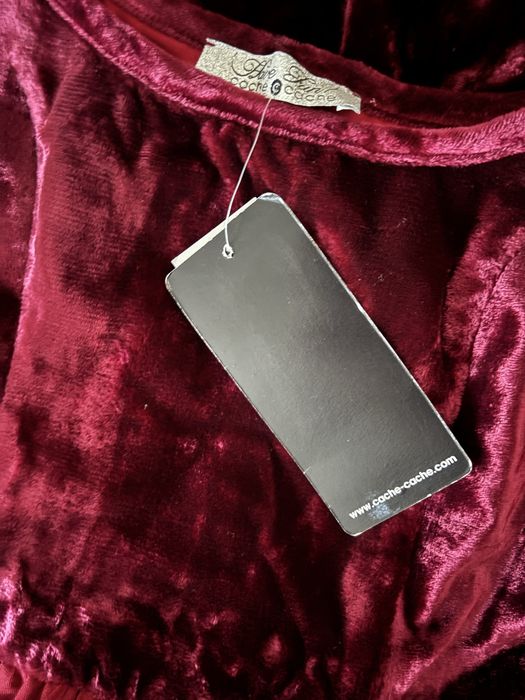 Коледна рокля бордо