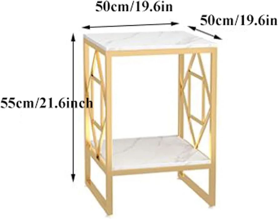 Приставной столик, двухъярусный, небольшой приставной столик
