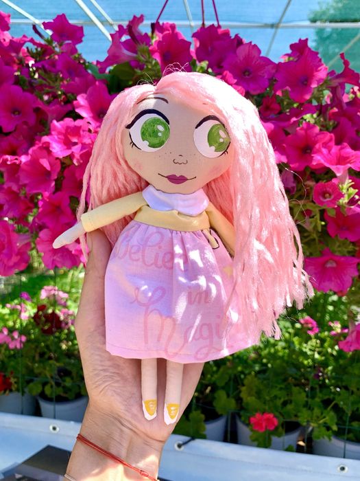 Текстилна кукла фея / феята