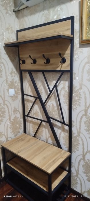 Loft mebellar yasaymiz stol stilaj  mebellar razmerga moslab yasaymiz