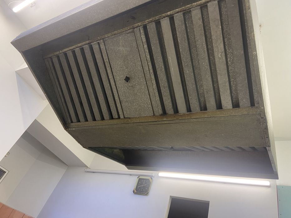 Вентилация кухненски чадър професионален