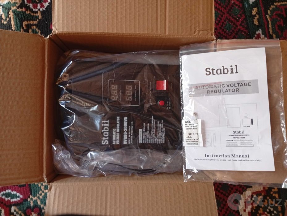 Stabil 90–280V 2 kVA 220V stabilizator sotiladi