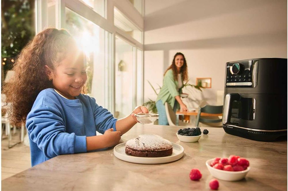 Фритюрник с горещ въздух Braun MultiFry 5 HF5073, 3в1 Air fryer, грил и фурна